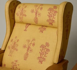 Pierce & Ward PAIR OF HIS AND HERS HENNING OAK WING CHAIRS | Furniture