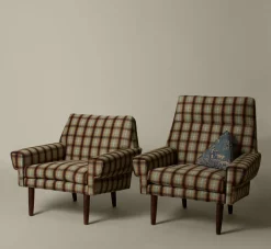 Pierce & Ward PAIR OF MID-CENTURY DANISH HIS & HERS ARMCHAIRS | Furniture