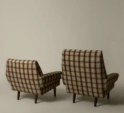 Pierce & Ward PAIR OF MID-CENTURY DANISH HIS & HERS ARMCHAIRS | Furniture