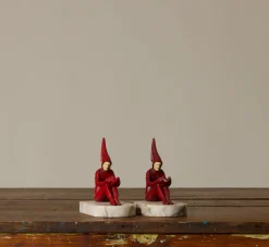 Pierce & Ward PAIR OF 1930S ART DECO PIXIE BOOKENDS ATTR TO J.B. HIRSCH II | Books & Bookends