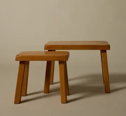 Pierce & Ward PAIR OF 1970s GERMAN BRUTALIST NESTING TABLES | Furniture
