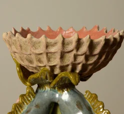 Pierce & Ward PEARCE WILLIAMS FISH AND SHELL BOWL | Ceramics | Vessels