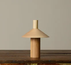 Pierce & Ward PEPA PORTABLE LAMP IN ASH | Lighting