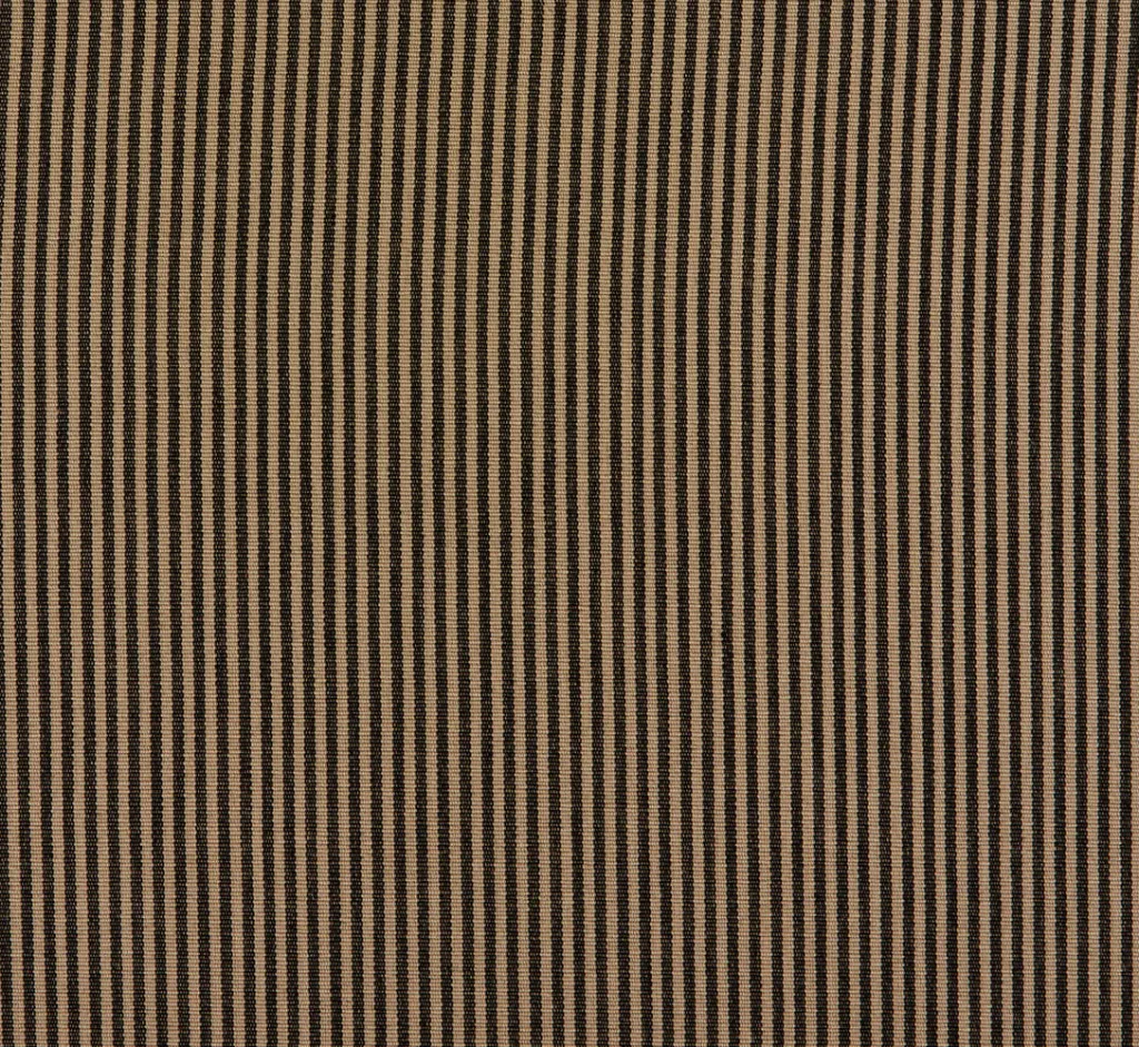 Pierce & Ward CIRCLE OTTOMAN IN ESSEX STRIPE | Furniture | Pierce & Ward Collection