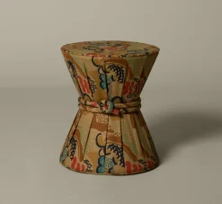 Pierce & Ward DRUM SIDE TABLE IN CLOUDS | Furniture | Pierce & Ward Collection
