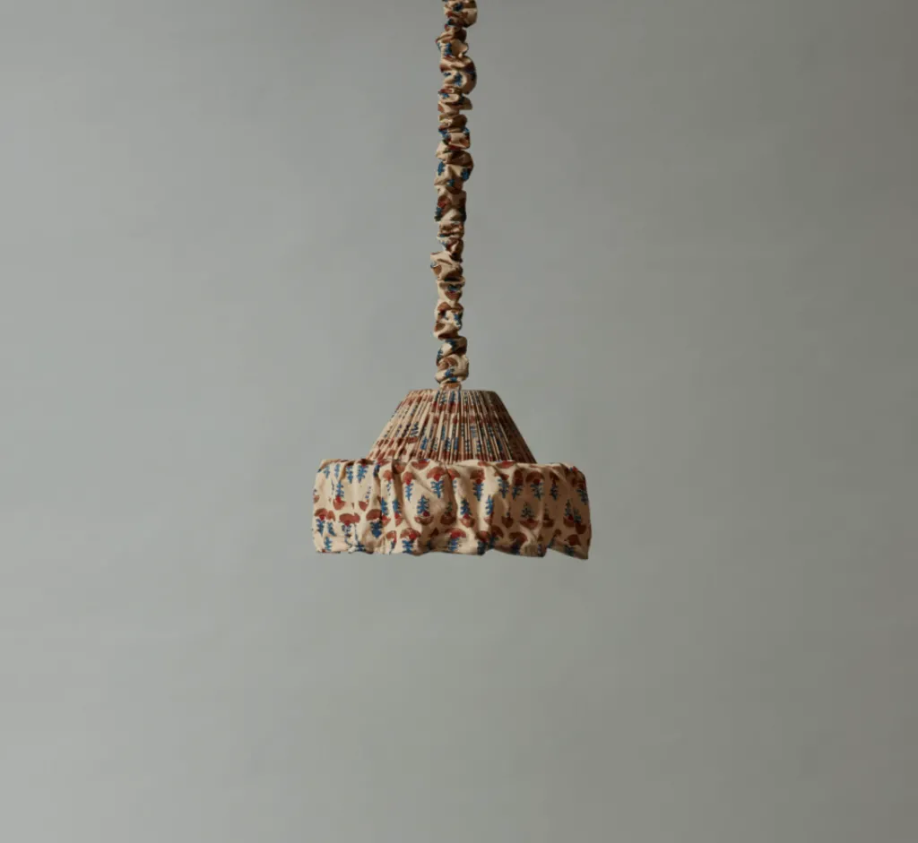 Pierce & Ward LAMPSHADE PENDANT IN ECRU | Lighting | Pierce & Ward Collection