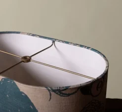 Pierce & Ward OVAL LAMPSHADE IN PARASOL | Lighting