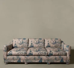 Pierce & Ward SATURDAY SOFA IN PARASOL TOILE (8') | Furniture | Pierce & Ward Collection