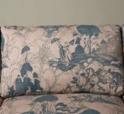 Pierce & Ward SATURDAY SOFA IN PARASOL TOILE (8') | Furniture | Pierce & Ward Collection