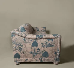 Pierce & Ward SATURDAY SOFA IN PARASOL TOILE (8') | Furniture | Pierce & Ward Collection