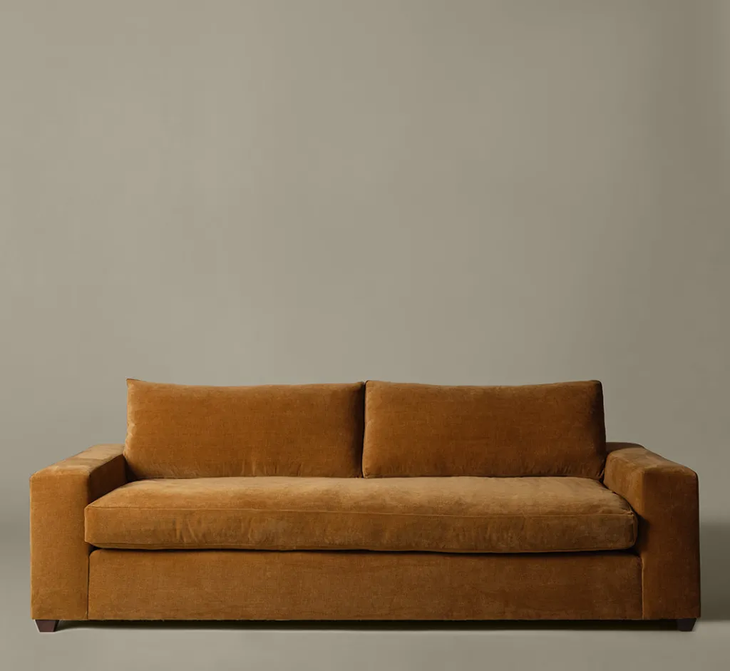 Pierce & Ward SUNDAY SOFA IN HONEY CHENILLE | Furniture | Pierce & Ward Collection