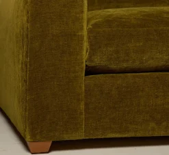 Pierce & Ward SUNDAY SOFA IN OLIVE CHENILLE | Furniture | Pierce & Ward Collection