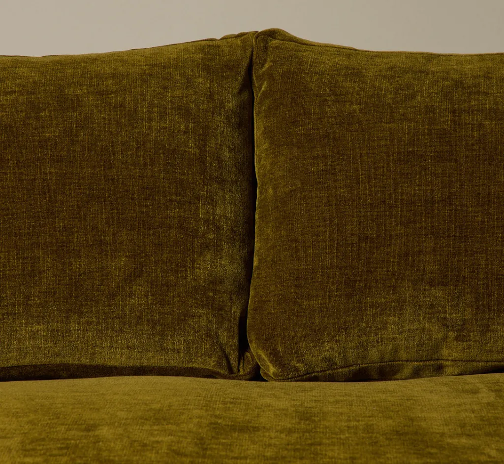 Pierce & Ward SUNDAY SOFA IN OLIVE CHENILLE | Furniture | Pierce & Ward Collection