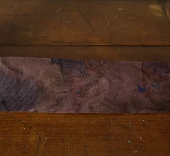 Pierce & Ward VILLAGE SCENE ON PLUM LINEN CORD COVER | Pierce & Ward Collection