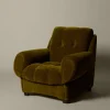 Pierce & Ward VITTI CHAIR IN OLIVE GREEN CHENILLE | Furniture | Pierce & Ward Collection
