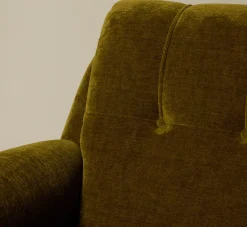 Pierce & Ward VITTI CHAIR IN OLIVE GREEN CHENILLE | Furniture | Pierce & Ward Collection
