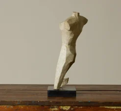 Pierce & Ward PLASTER ANGULAR SCULPTURE OF A FEMALE TORSO | Objets D'Art