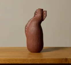 Pierce & Ward POTTERY ROMA RED STONEWARE VESSEL | Ceramics | Vessels