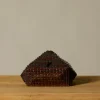 Pierce & Ward PYRAMID TRAMP ART BOX WITH PORTRAIT INSIDE | Boxes