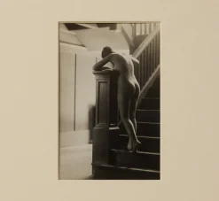 Pierce & Ward 1920S NUDE WOMAN ON STAIRS | Art
