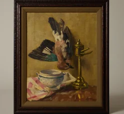 Pierce & Ward 1940S BELGIAN STILL LIFE OF "THE JAY" | Art