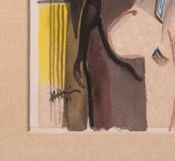 Pierce & Ward 1950s DUTCH MIXED MEDIA NUDE | Art