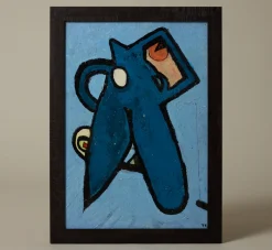Pierce & Ward 1940S FRENCH ABSTRACT OIL ON WOOD PANEL | Art