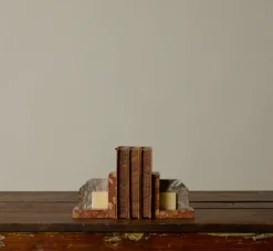 Pierce & Ward 1960S FRENCH MARBLE BOOKENDS | Books & Bookends