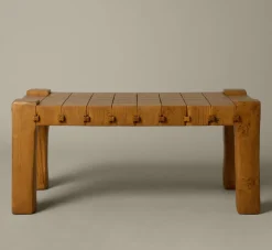 Pierce & Ward 1960S FRENCH OAK BLOCK COFFEE TABLE | Furniture