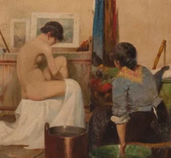 Pierce & Ward 1800s ITALIAN BATHERS | Art