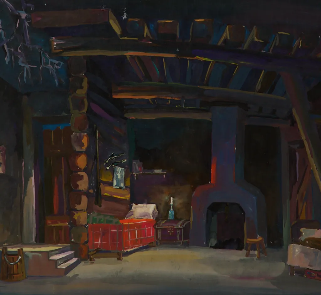 Pierce & Ward 1950S THEATER STAGE INTERIOR VI | Art