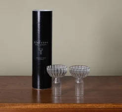 Pierce & Ward SET OF MARGOT CHAMPAGNE COUPES BY FFERONE | Kitchen