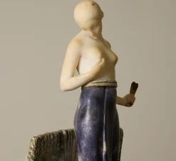 Pierce & Ward 19TH CENTURY ART DECO ITALIAN MARBLE SCULPTURE BY EMILIO FIASCHI | Objets D'Art