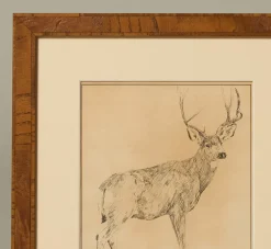 Pierce & Ward 20TH CENTURY DEER PRINT | Art