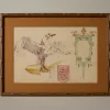Pierce & Ward 19TH CENTURY FRENCH GOUACHE | Art