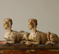 Pierce & Ward 19TH CENTURY FRENCH SPHINX SCULPTURES | Objets D'Art