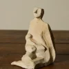Pierce & Ward VINTAGE FOLK ART MATERNAL FIGURINE | Objets D'Art