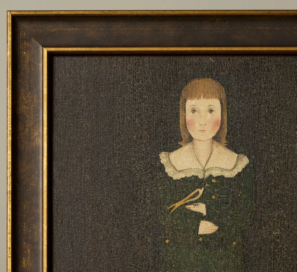 Pierce & Ward VINTAGE PORTRAIT OF VICTORIAN BOY | Art